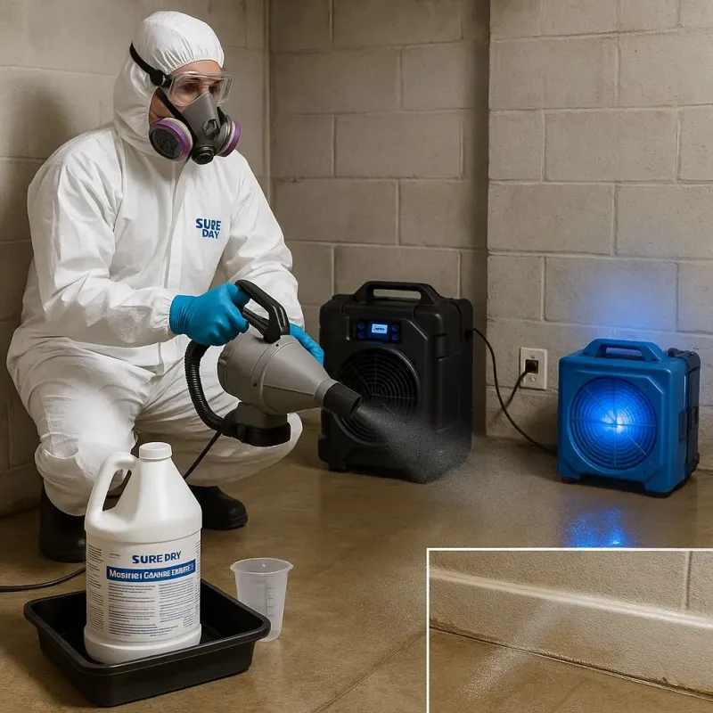 Sanitization and Odor Removal process in Phillips, WI