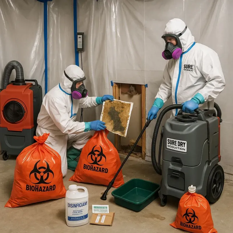 Contaminated Water Handling Protocols process in Phillips, WI