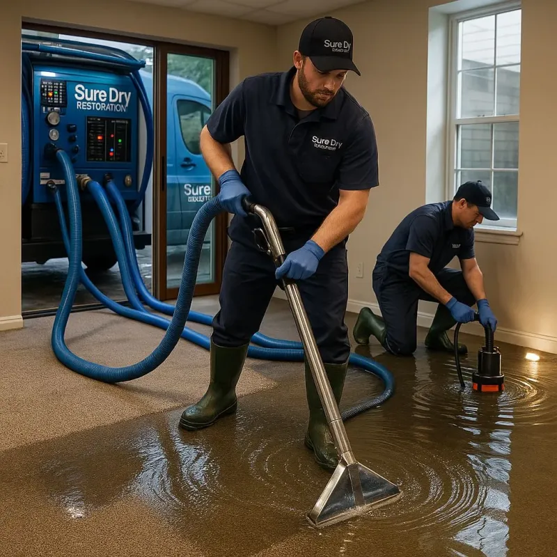 Water Extraction and Removal process in Phillips, WI